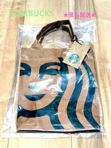 [ 새상품 미사용품 ] 스타벅스 크라프트 페이퍼 쇼핑백