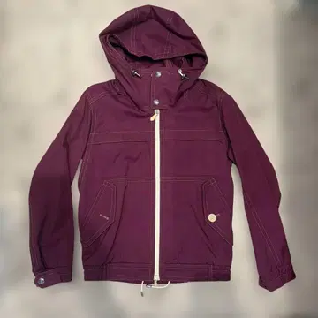 톰포드 퍼플 마운틴 파카 후드 부착