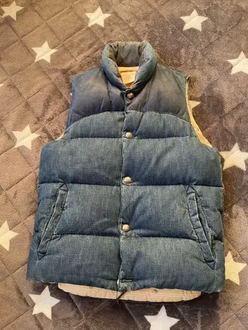 레미 릴리프 빔즈 구제 의류 빈티지 다운 베스트