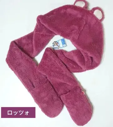 디즈니 토이 스토리 랏소 후드 부착 머플러