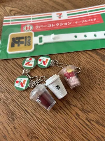 가챠 세븐 카페 시리즈 미니어처 참 세븐 복권 세트