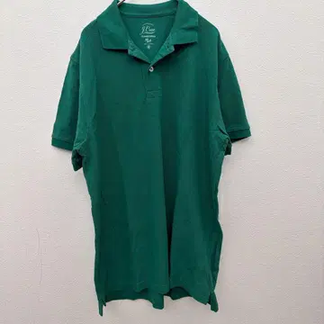 J.Crew 클래식 폴로 M 그린 피케 셔츠 상의