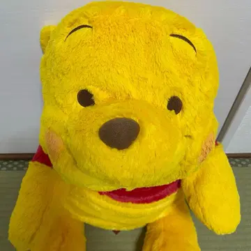 디즈니 푸우 곰돌이 푸 봉제 인형 빅 사이즈 옐로우 컬러 푹신푹신