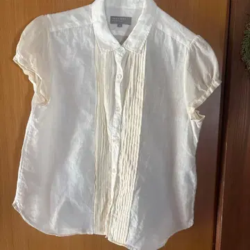 마가렛호웰 린넨 반팔 블라우스