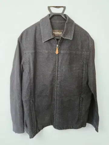 Paul Stuart 블랙 데님 집업 자켓 LL
