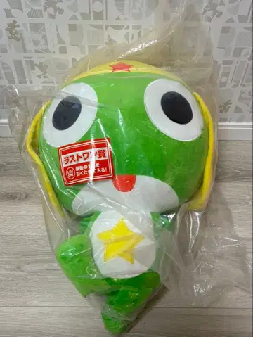 개구리 중사 케로로 라스트 원상 봉제 인형 미개봉 새상품
