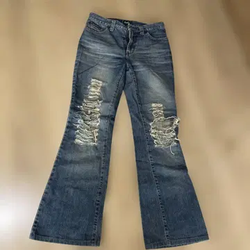 D&G 데미지 가공 빈티지 데님