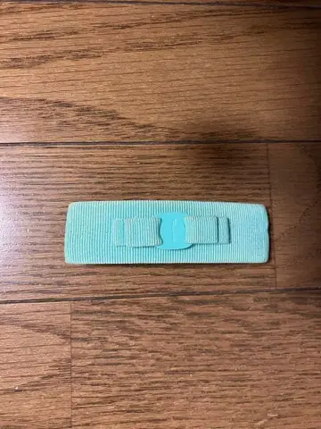 페라가모 민트 그린 머리핀