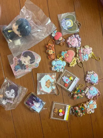 BTS BT21 키링 봉제 인형 세트