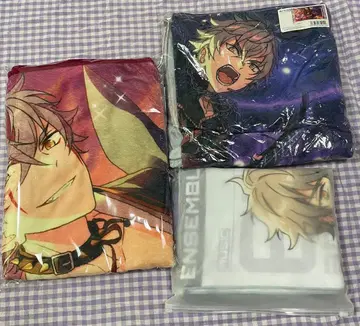 앙상블 스타즈 오오가미 코가 타월 담요 세트