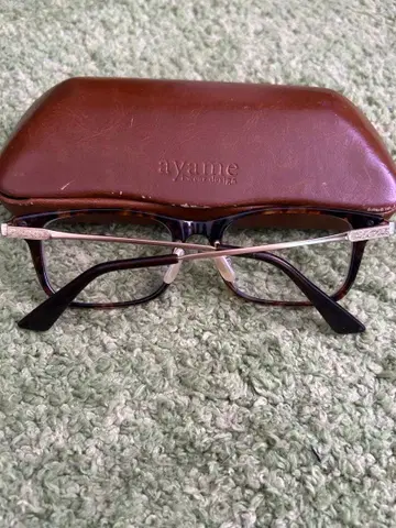 ayame 안경 브라운/블랙 사각형