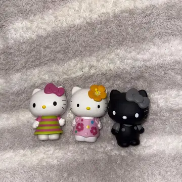 헬로키티 50주년 제일복권 A상 피규어 3종 세트