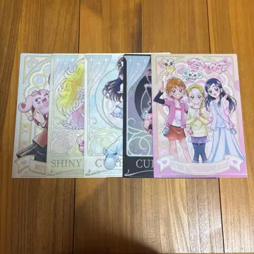 빛의 전사 프리큐어 맥스하트 클리어 파일 5장 세트