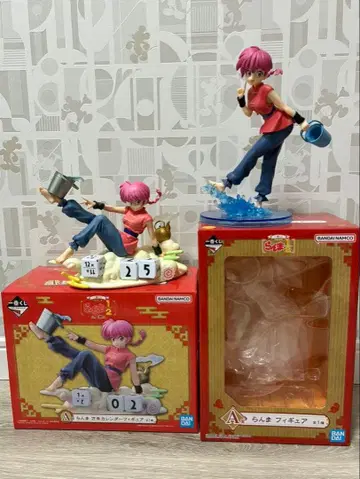 란마 제일복권 2개 세트 피규어