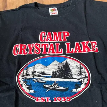 13일의 금요일 CAMP CRYSTAL LAKE 무비T 티셔츠