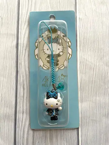 키티 AKB48 콜라보 팀B 네츠케 스트랩