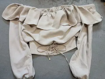 LIP SERVICE 프릴 긴팔 블라우스 F