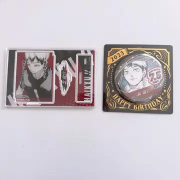 하이큐 키타 신스케 명장면 디오라마 피규어 생일 캔뱃지 2023