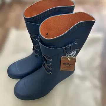 ALPHA INDUSTRIES 레인부츠 네이비