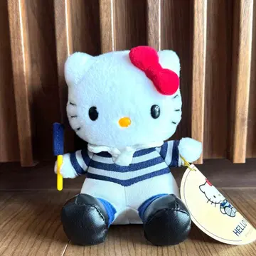 헬로키티 도시샤 대학 럭비 봉제 인형