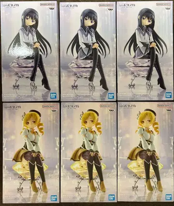 마도카 마기카 아케미 호무라 토모에 마미 피규어 6점