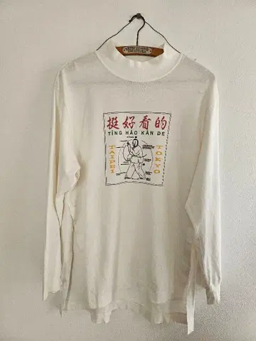 Torico 아다치 유미 긴팔 티셔츠 L 사이즈 일본제