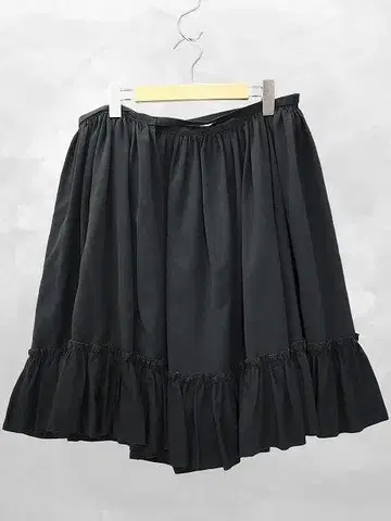 장 폴 고티에 팜 프릴 무릎 기장 랩스커트 40