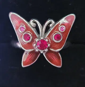 ANNA SUI 나비 모티브 반지