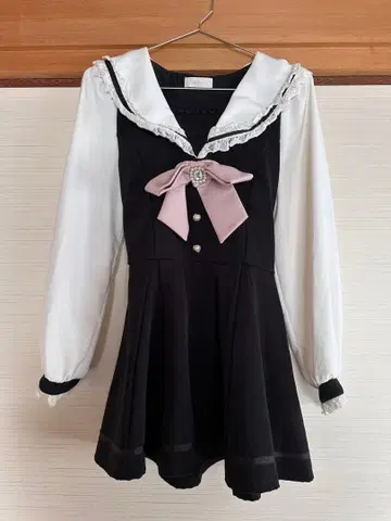 LIZLISA 세일러 카라 셋업