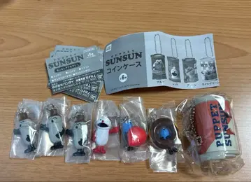 퍼펫 순순 가챠가챠 메지루시 액세서리 코인 케이스 반다이