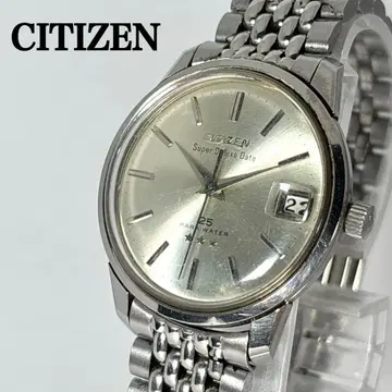 가동 CITIZEN 빈티지 워치 슈퍼 디럭스 데이트 수동 와인딩