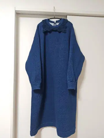 45R 쭈리de 레이스 드레스 ( 인디고 진한 색 )