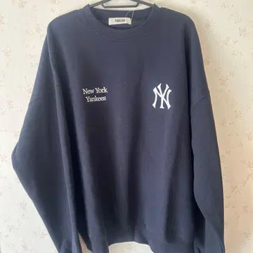 뉴욕 양키스 속기모 자수 로고 맨투맨