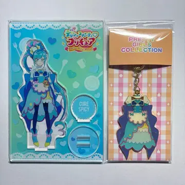 프리큐어 아크릴 스탠드 키링 스파이시