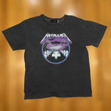 Metallica/메탈리카 빈티지풍 T셔츠 미사용 새상품