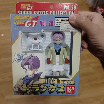 레어 드래곤볼 GT 트렁크스 & 길
