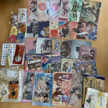 애니메이션 캐릭터 굿즈 세트