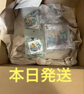 3점 아크릴 블록 포켓몬 30주년 Timeless Adventure