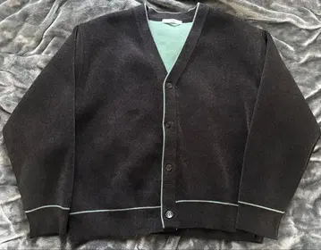 journalstandard relume 블랙/민트 V넥 가디건