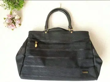 LUPUY 열쇠 포함 보스턴 백 블랙 숄더백 여행 가방