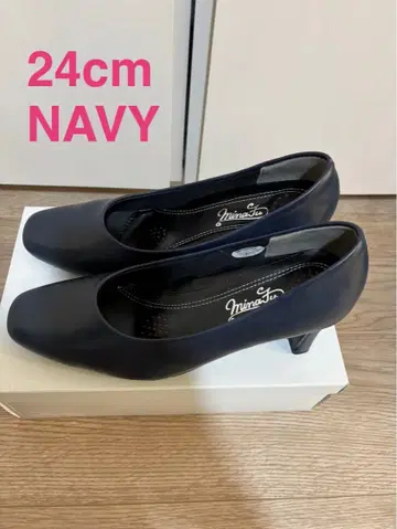 해피 클로버 그랜드 네이비 펌프스 해피 클로버 수험