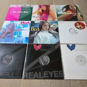 보아(BoA) 일본 한정반 LP모음집 (9장) | CD/DVD/LP | 번개장터 중고거래