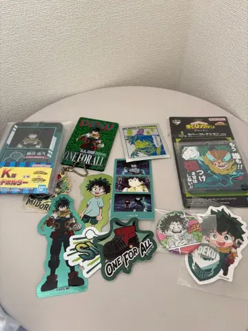 나의 히어로 아카데미아 미도리야 이즈쿠 굿즈 세트