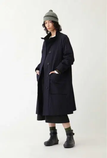 MHL. (MARGARET HOWELL) 코트 네이비