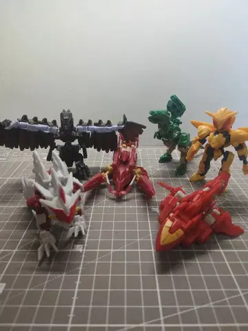 [레어] 아니마기어 6체 세트 식완 프라모델