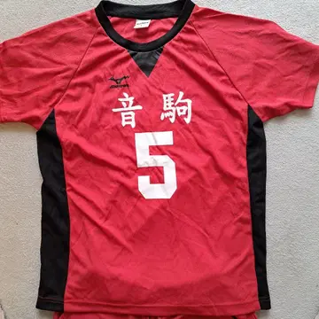 하이큐!! 네코마 T셔츠, 하프 팬츠 세트 5번 S 사이즈