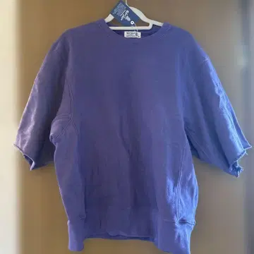 미사용 새상품 Velva Sheen 바이올렛 사이즈 M 5부 기장 맨투맨