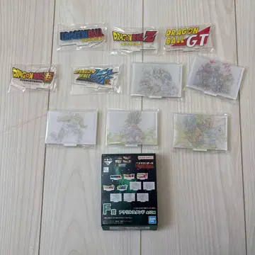 제일복권 드래곤볼 아크릴 스탠드 컴플리트 세트