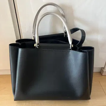 아오키 레미유 비즈니스 백 A4 수납 가능 숄더 블랙