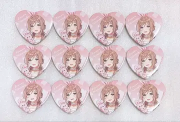 학원 아이돌 마스터 학마스 GIGO 하트 캔뱃지 히메사키 리나미 12개